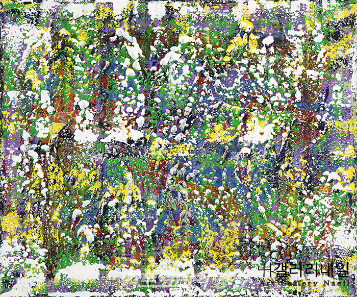 들숨1(breath in-1),acrylic on canvas,60.5cmx72.5cm,2023