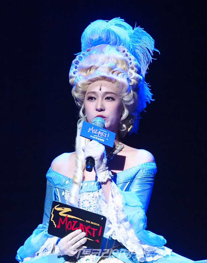 뮤지컬 '모차르트!' 프레스콜(발트슈타텐 남작부인 역 최지이). 2023.06.20 사진 ⓒ아트코리아방송 이용선 기자