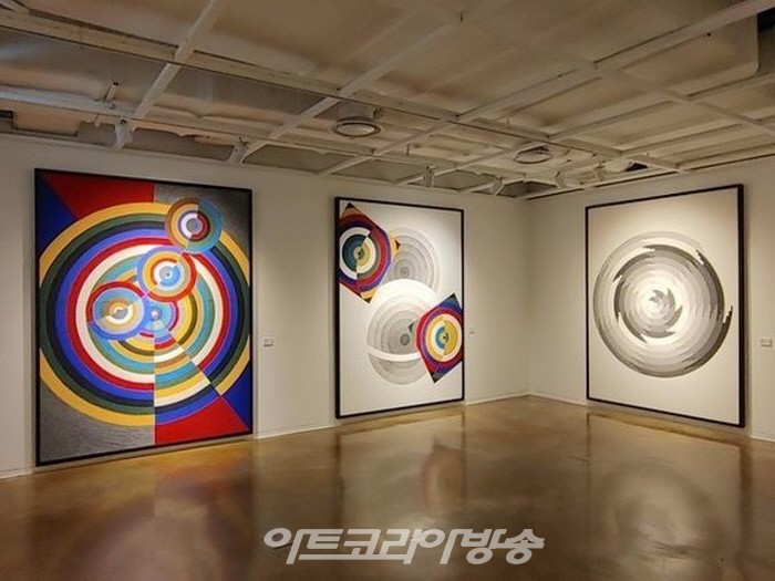 박종용의 대작 '결' 인제 군립도서관 전시