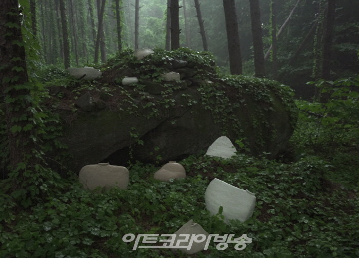 심다은 개인전 '인간의 암석 Humanrock'