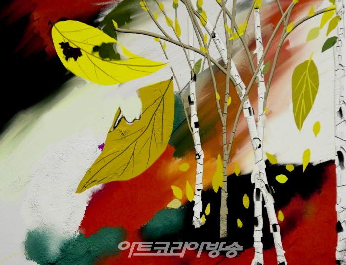 장귀순 모바일 화가 ‘바람의 향기’