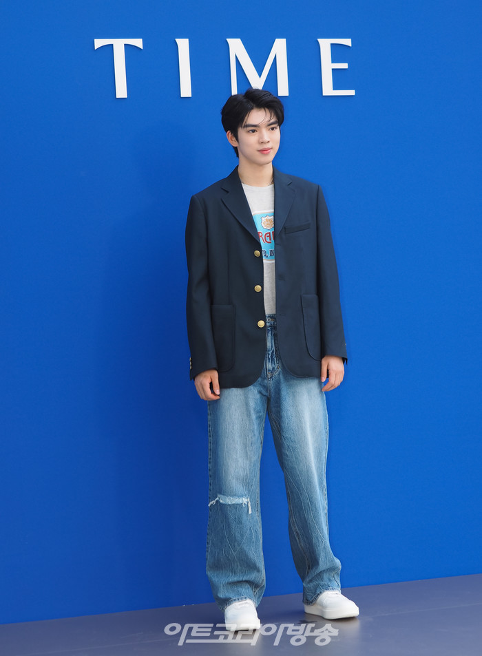 2023 FW '더 타임'(The TIME) 컬렉션 포토월 행사(차준환) 2023.07.06 사진 ⓒ아트코리아방송 이용선 기자
