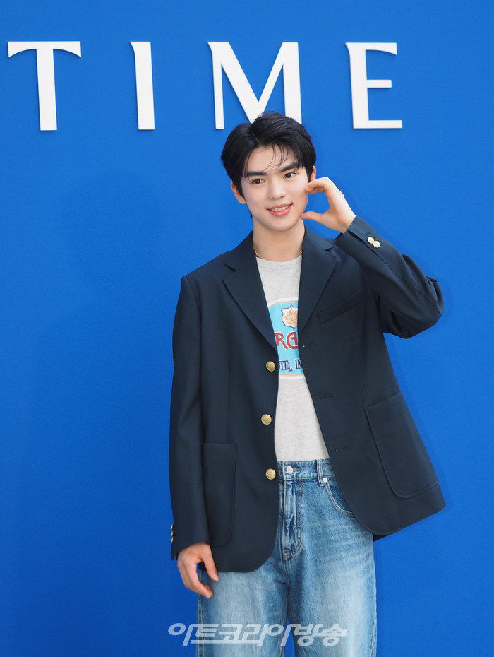 2023 FW '더 타임'(The TIME) 컬렉션 포토월 행사(차준환) 2023.07.06 사진 ⓒ아트코리아방송 이용선 기자