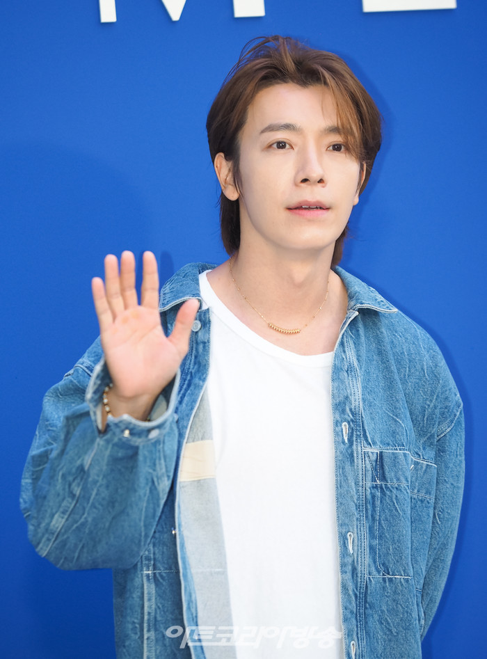 2023 FW '더 타임'(The TIME) 컬렉션 포토월 행사(슈퍼주니어 동해) 2023.07.06 사진 ⓒ아트코리아방송 이용선 기자