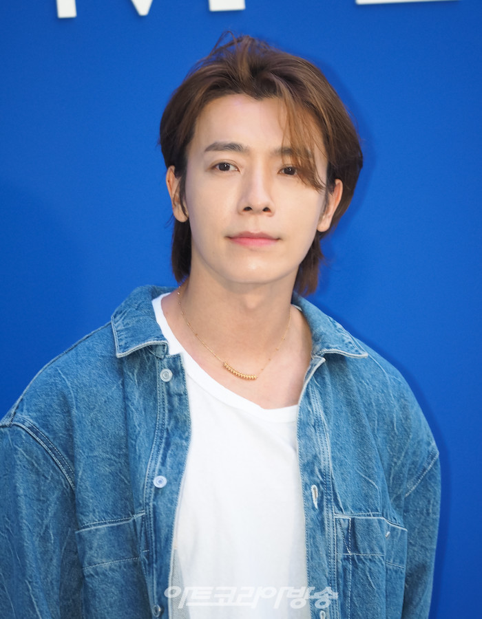 2023 FW '더 타임'(The TIME) 컬렉션 포토월 행사(슈퍼주니어 동해) 2023.07.06 사진 ⓒ아트코리아방송 이용선 기자