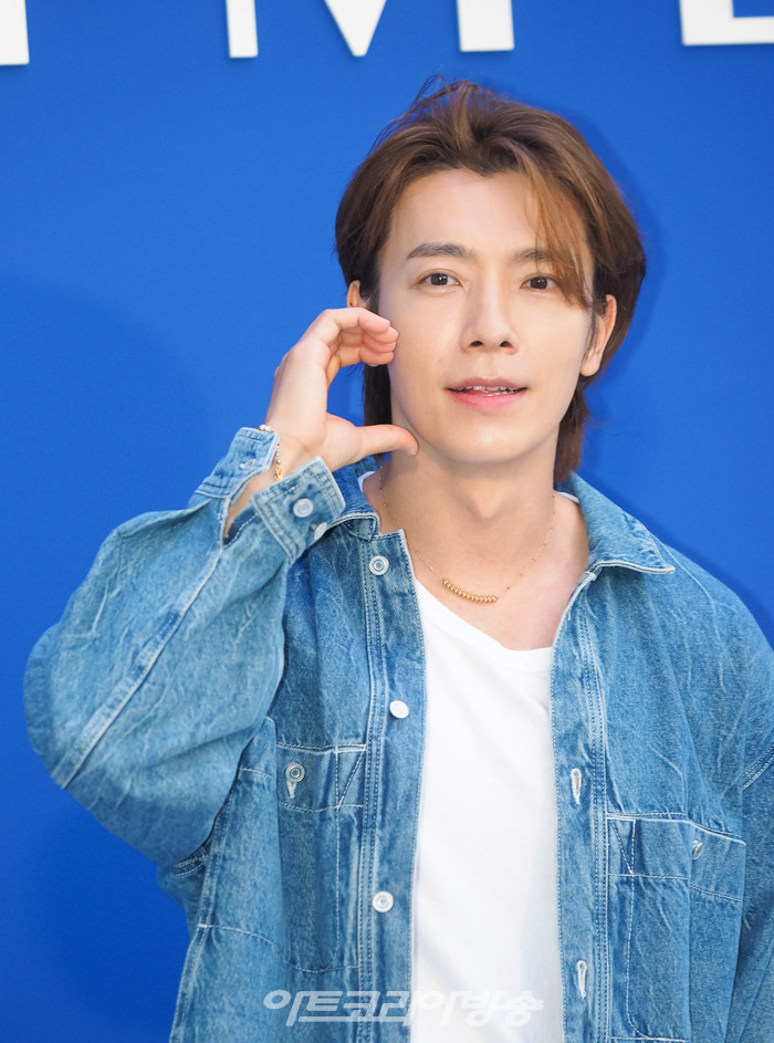 2023 FW '더 타임'(The TIME) 컬렉션 포토월 행사(슈퍼주니어 동해) 2023.07.06 사진 ⓒ아트코리아방송 이용선 기자