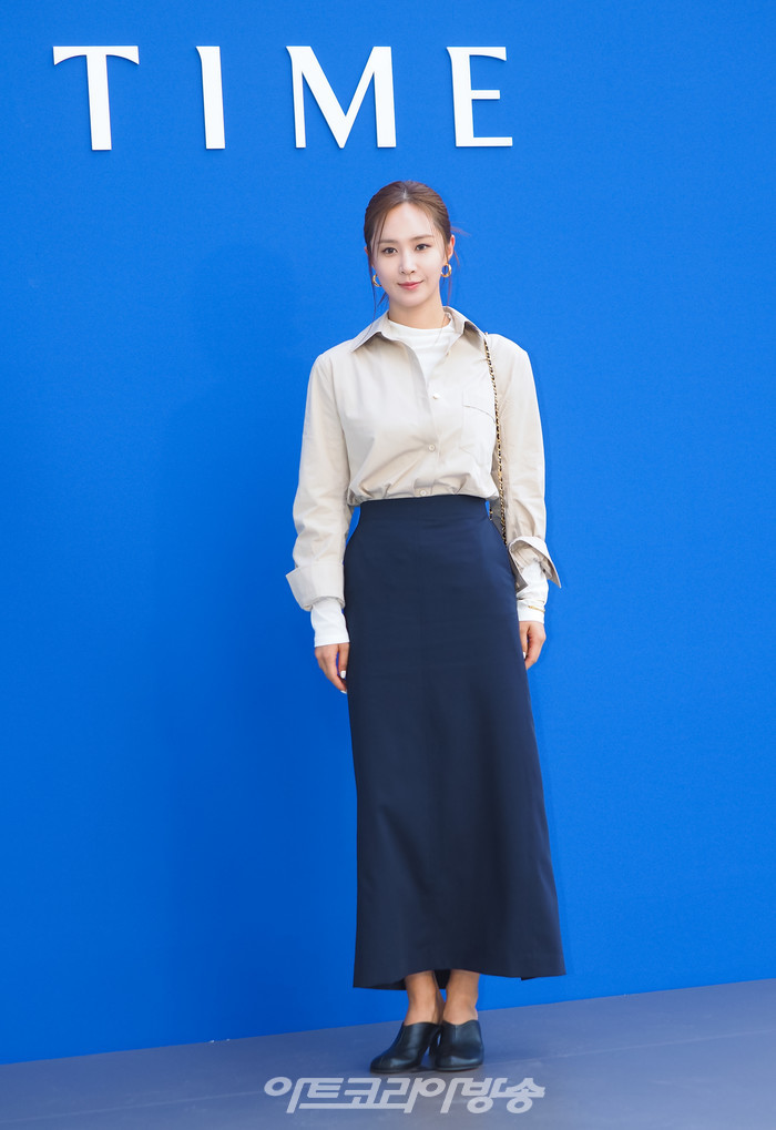 2023 FW '더 타임'(The TIME) 컬렉션 포토월 행사(소녀시대 유리) 2023.07.06 사진 ⓒ아트코리아방송 이용선 기자