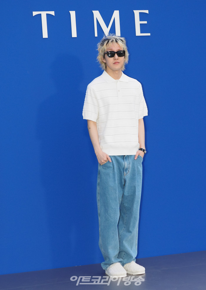 2023 FW '더 타임'(The TIME) 컬렉션 포토월 행사(자이언티) 2023.07.06 사진 ⓒ아트코리아방송 이용선 기자