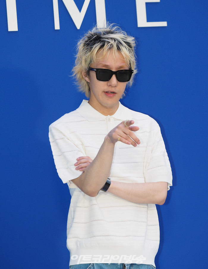 2023 FW '더 타임'(The TIME) 컬렉션 포토월 행사(자이언티) 2023.07.06 사진 ⓒ아트코리아방송 이용선 기자