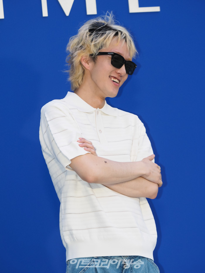 2023 FW '더 타임'(The TIME) 컬렉션 포토월 행사(자이언티) 2023.07.06 사진 ⓒ아트코리아방송 이용선 기자