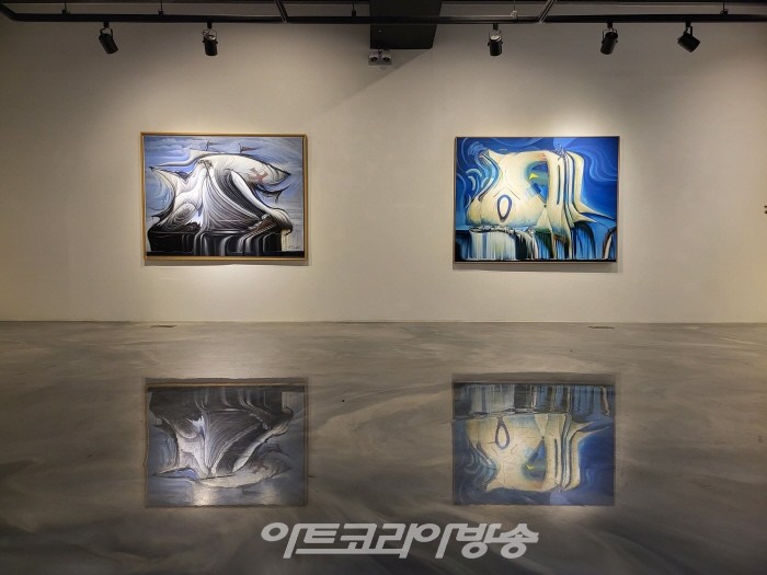 아산갤러리 본관 한재철 작가 초대개인전 '항해시리즈'