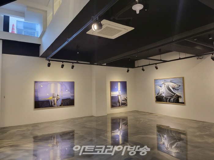 아산갤러리 본관 한재철 작가 초대개인전 '항해시리즈'