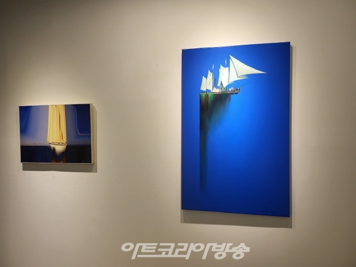 아산갤러리 본관 한재철 작가 초대개인전 '항해시리즈'