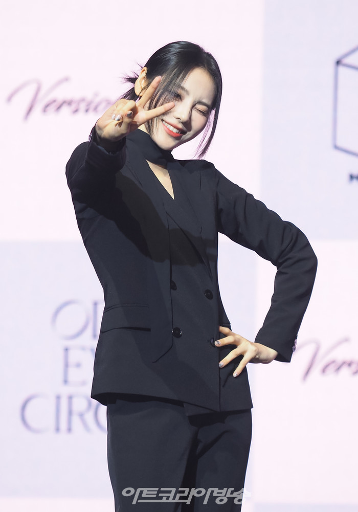 오드아이써클(ODD EYE CIRCLE) 미니앨범 '버전 업'(Version Up) 발매 기념 쇼케이스(진솔) 2023.07.12 사진 ⓒ아트코리아방송 이용선 기자