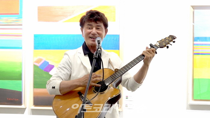 유영쾌 개인전 '빛의 길, 색의 언어로 통찰과 모색’-축하무대