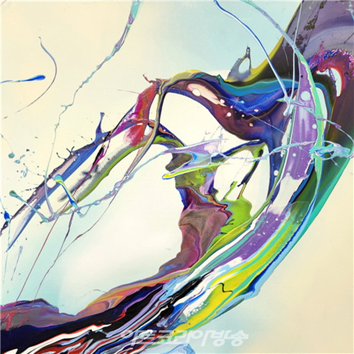 이대희, Sacred Melody #1 73×73cm Acrylic on Canvas 복사