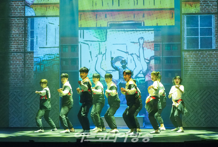 뮤지컬 '태권, 날아올라' 프레스콜. 2023.07.18 사진 ⓒ아트코리아방송 이용선 기자