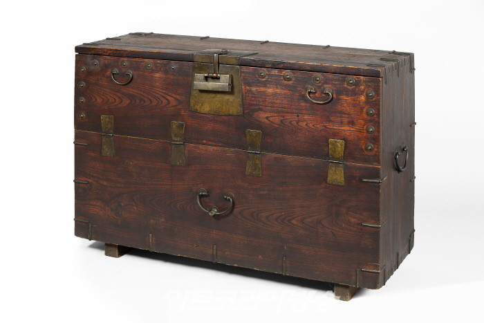 경상도 반닫이 慶尙道櫃 101x41x72cm괴목, 조선