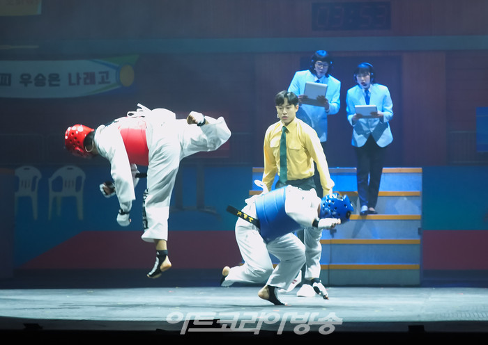 뮤지컬 '태권, 날아올라' 프레스콜. 2023.07.18 사진 ⓒ아트코리아방송 이용선 기자