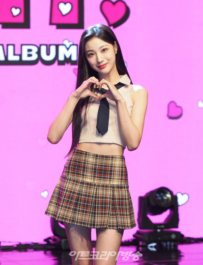 아이칠린(ICHILLIN) 두 번째 미니 앨범 '아임 온 잇!'(I'M ON IT!) 발매 기념 쇼케이스(예주) 2023.07.19 사진 ⓒ아트코리아방송 이용선 기자