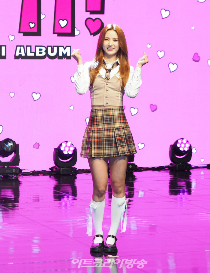 아이칠린(ICHILLIN) 두 번째 미니 앨범 '아임 온 잇!'(I'M ON IT!) 발매 기념 쇼케이스(지윤) 2023.07.19 사진 ⓒ아트코리아방송 이용선 기자