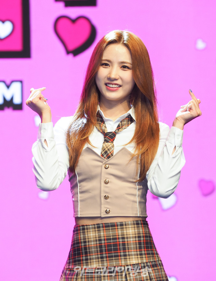 아이칠린(ICHILLIN) 두 번째 미니 앨범 '아임 온 잇!'(I'M ON IT!) 발매 기념 쇼케이스(지윤) 2023.07.19 사진 ⓒ아트코리아방송 이용선 기자