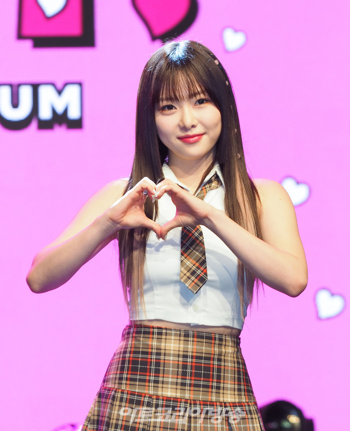 아이칠린(ICHILLIN) 두 번째 미니 앨범 '아임 온 잇!'(I'M ON IT!) 발매 기념 쇼케이스(재키) 2023.07.19 사진 ⓒ아트코리아방송 이용선 기자