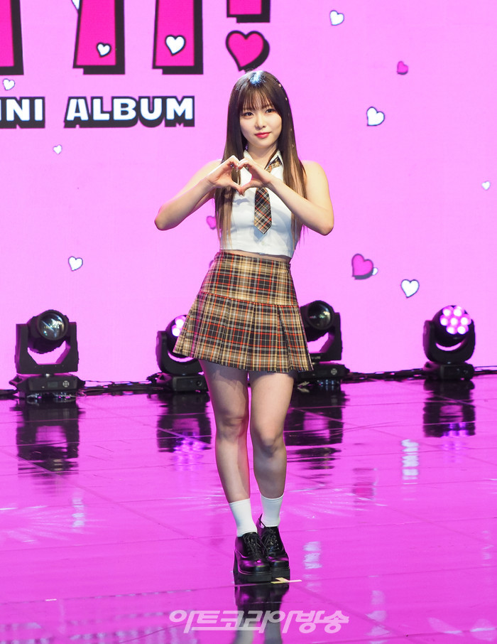 아이칠린(ICHILLIN) 두 번째 미니 앨범 '아임 온 잇!'(I'M ON IT!) 발매 기념 쇼케이스(재키) 2023.07.19 사진 ⓒ아트코리아방송 이용선 기자