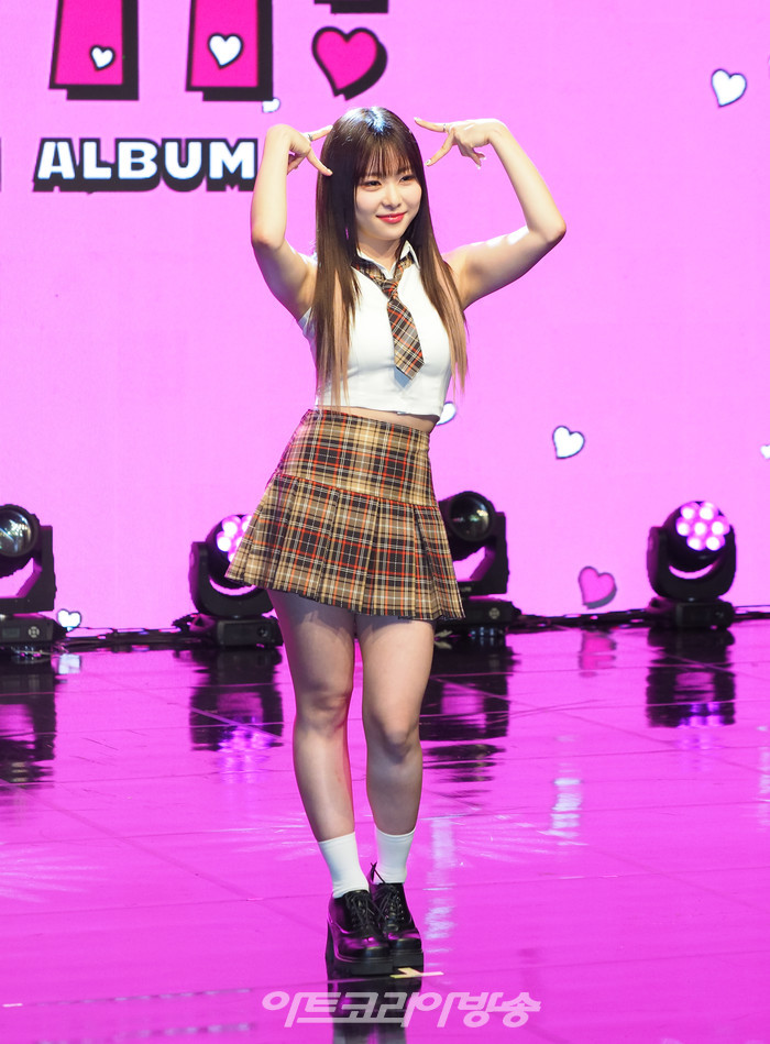 아이칠린(ICHILLIN) 두 번째 미니 앨범 '아임 온 잇!'(I'M ON IT!) 발매 기념 쇼케이스(재키) 2023.07.19 사진 ⓒ아트코리아방송 이용선 기자