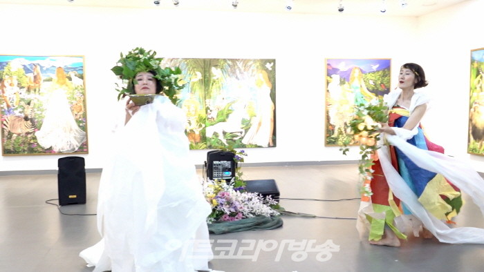 박일화, 정나금 행위예술가 퍼포먼스-박일화, 정나금 행위예술가 퍼포먼스