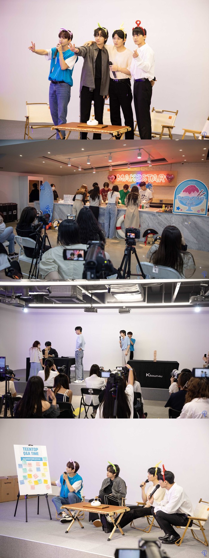 틴탑 다양한 팬 이벤트 이미지. 제공 티오피미디어