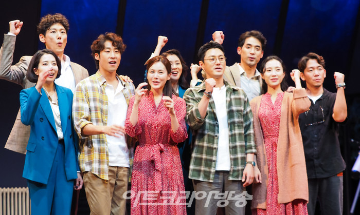 연극 '2시 22분 – A Ghost Story' 프레스콜. 2023.07.25 사진 ⓒ아트코리아방송 이용선 기자