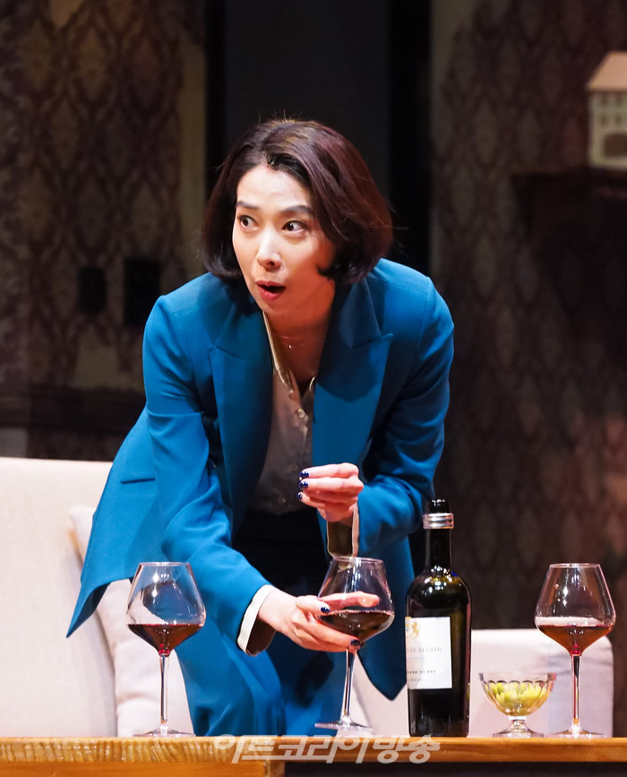 연극 '2시 22분 – A Ghost Story' 프레스콜(로렌 역 방진의). 2023.07.25 사진 ⓒ아트코리아방송 이용선 기자