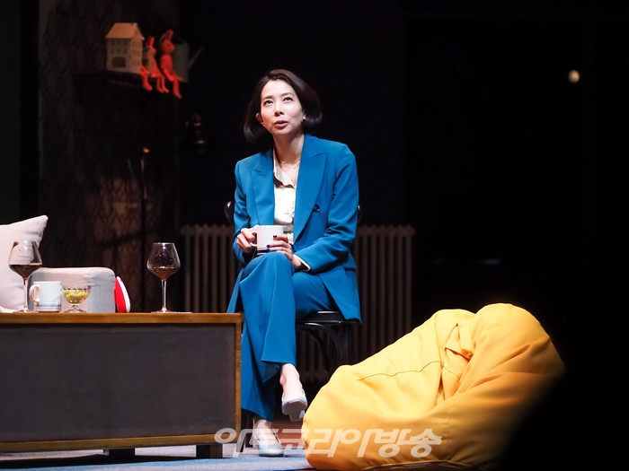 연극 '2시 22분 – A Ghost Story' 프레스콜(로렌 역 방진의). 2023.07.25 사진 ⓒ아트코리아방송 이용선 기자