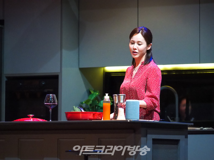 연극 '2시 22분 – A Ghost Story' 프레스콜(제니 역 아이비). 2023.07.25 사진 ⓒ아트코리아방송 이용선 기자