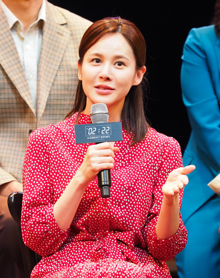 연극 '2시 22분 – A Ghost Story' 프레스콜(제니 역 아이비). 2023.07.25 사진 ⓒ아트코리아방송 이용선 기자