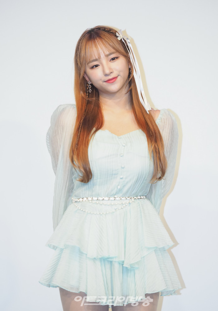 세러데이 여섯 번째 싱글 '파인드 서머'(Find Summer) 발매 기념 쇼케이스(아연) 2023.07 27 사진 ⓒ아트코리아방송 이용선 기자