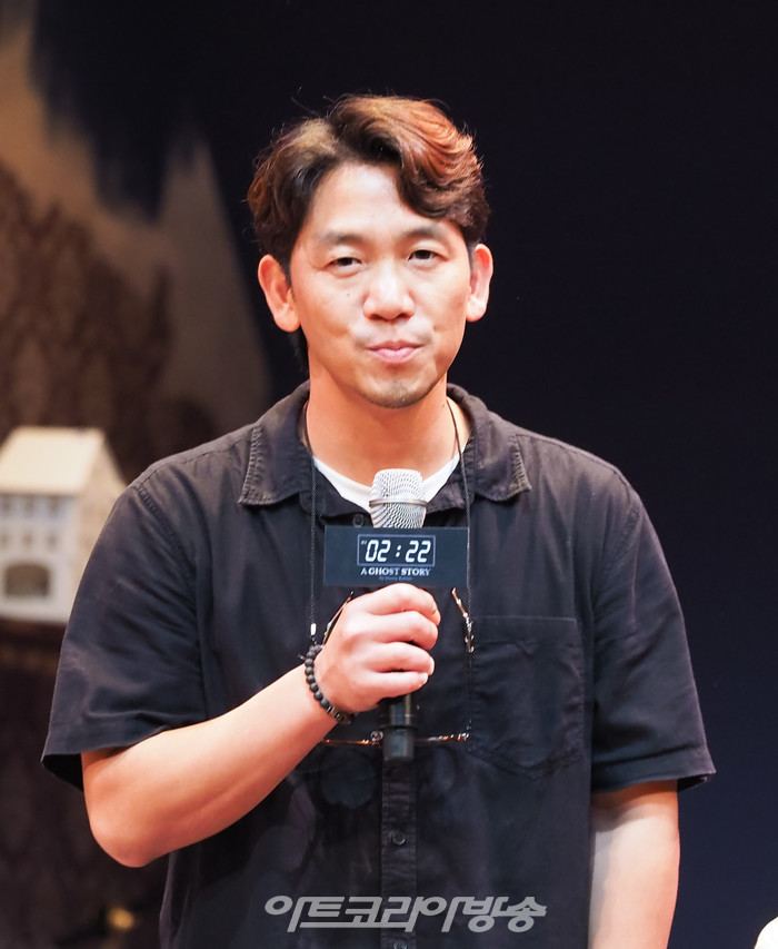 연극 '2시 22분 – A Ghost Story' 프레스콜(김태훈 연출). 2023.07.25 사진 ⓒ아트코리아방송 이용선 기자
