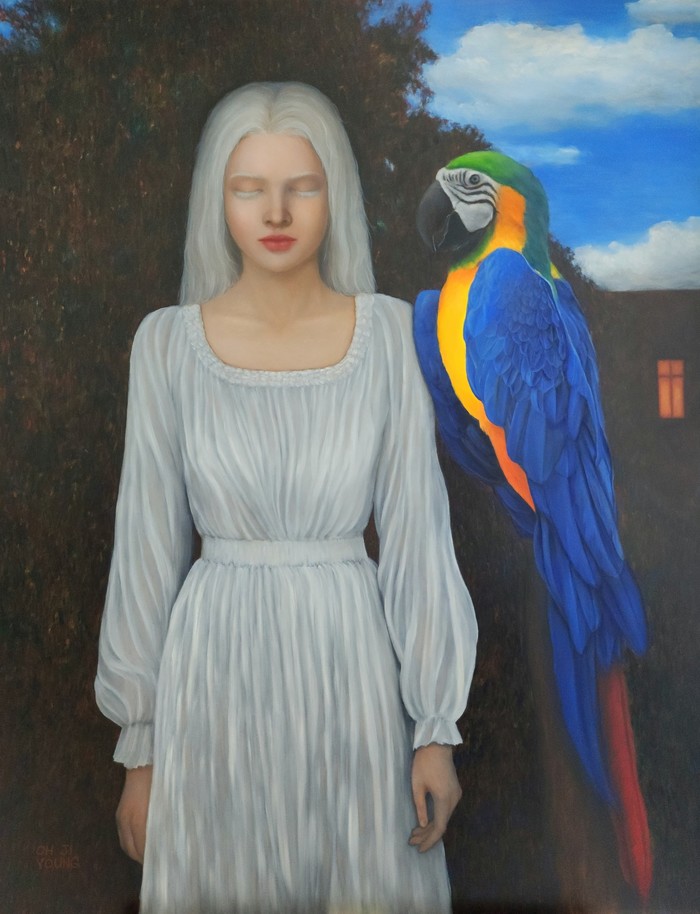 오지영 - Color ,116.8X91.0 Oil on canvas, 2023