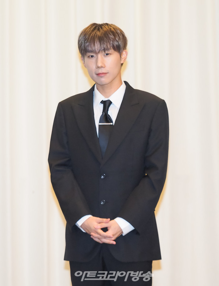 인피니트 미니 7집 '13egin' 발매 기념 기자간담회(김성규) 2023.07.31 사진 ⓒ아트코리아방송 이용선 기자