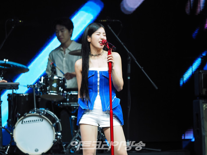 권은비 첫 번째 싱글 '더 플래시' 쇼케이스. 2023.08.02 사진 ⓒ아트코리아방송 이용선 기자