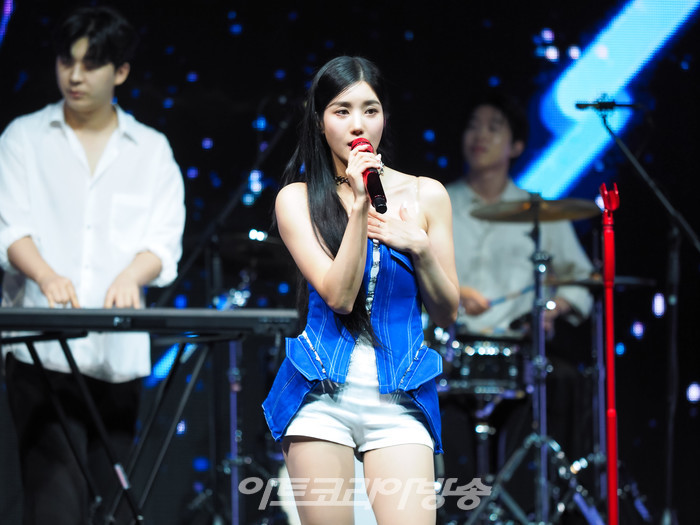 권은비 첫 번째 싱글 '더 플래시' 쇼케이스. 2023.08.02 사진 ⓒ아트코리아방송 이용선 기자