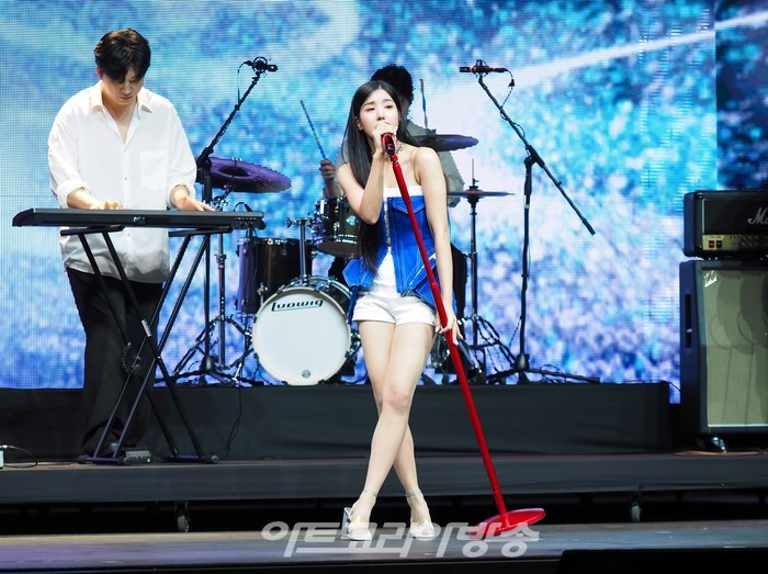 권은비 첫 번째 싱글 '더 플래시' 쇼케이스. 2023.08.02 사진 ⓒ아트코리아방송 이용선 기자