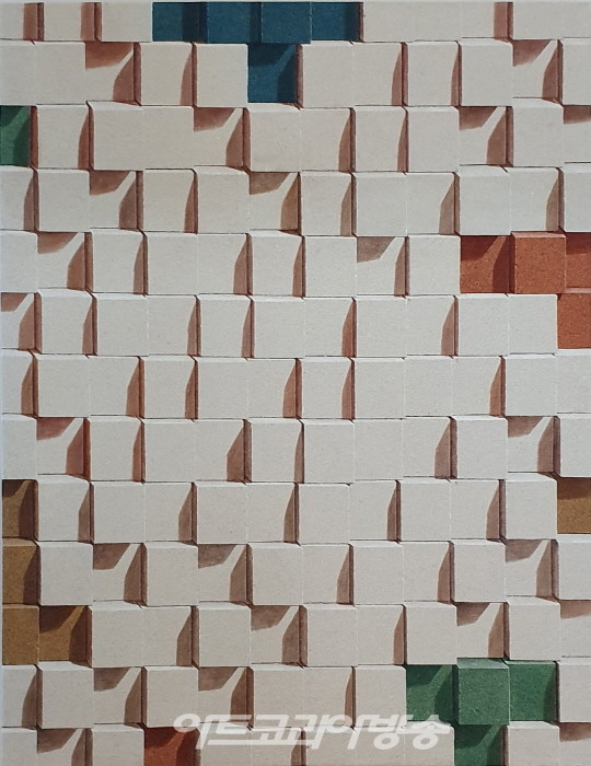 김강용 Reality+Image, 145x112x6.5cm, Mixed media, 2020