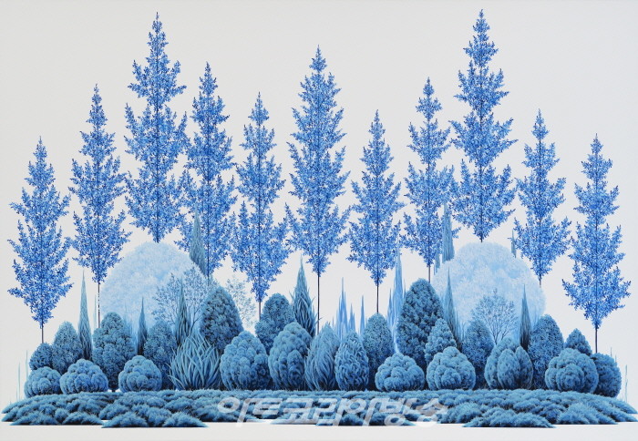 정영환 just gazing-resting_112.1x162.2cm_acrylic on canvas_2023