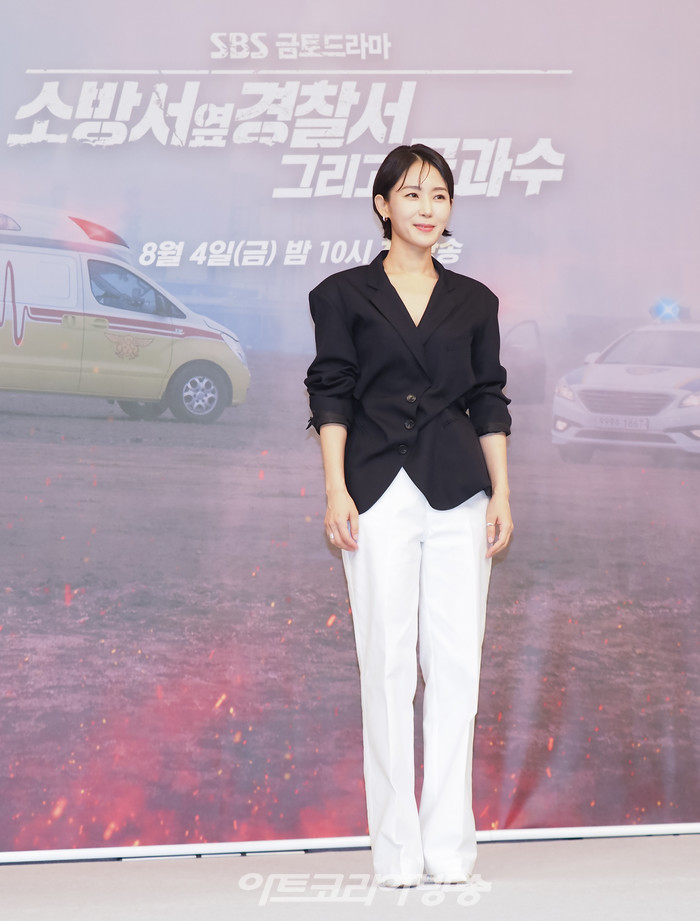 SBS 금토드라마 '소방서 옆 경찰서 그리고 국과수' 제작발표회(손지윤) 2023.08.04 사진 ⓒ아트코리아방송 이용선 기자
