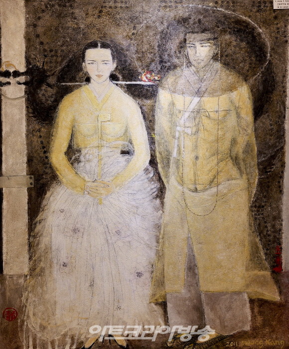 선비부부와 용 대문