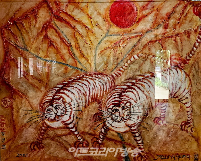 금강산 줄기와 2백호