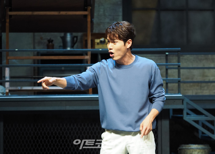 연극 '3일간의 비' 프레스콜(핍 역 김찬호) 2023.08.08 사진 ⓒ아트코리아방송 이용선 기자