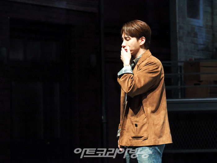 연극 '3일간의 비' 프레스콜(워커 역 김바다) 2023.08.08 사진 ⓒ아트코리아방송 이용선 기자